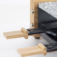 Raclette and cooking stone for 2 people - HKoeNIG - Wooden design