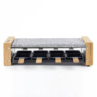 HKoeNIG raclette/grill appliance - 8 people - Wooden design - Cooking surface 38x19.5 cm - Power 120