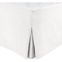 Boxspringbezug - HOME LINGE PASSION - 160 x 200 cm + 30 cm - Weiß