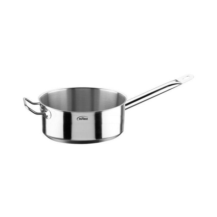 INOXIBAR French Saucepan Professional Line in stainless steel - Ø 28 cm - 8.5 L - Gray - All heat so