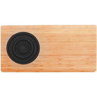 JOCCA - 1633N - Bamboo Cutting Board with Strainer - Black