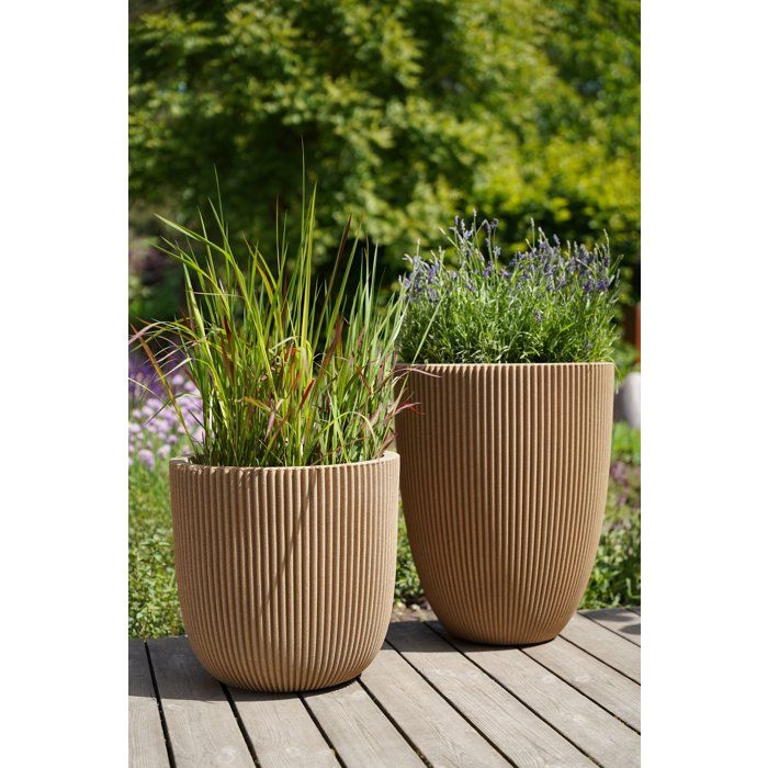 Kugeltopf  CAPI EUROPE  Groove NL  35 x 34 cm  Beige