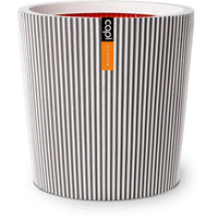 Konische Vase - CAPI EUROPE - Groove NL - 45 x 41 cm - Elfenbein
