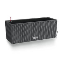 Jardiniere - Lechuza - Balconera Cottage 50 - Granite - Rectangular - With water reserve