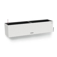 Jardiniere - Balconera cottage 80 - Complete kit - White - 12 L - LECHUZA