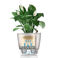 Jardiniere - Classico premium LS 28 - Complete kit - Glossy white - 7 L - LECHUZA
