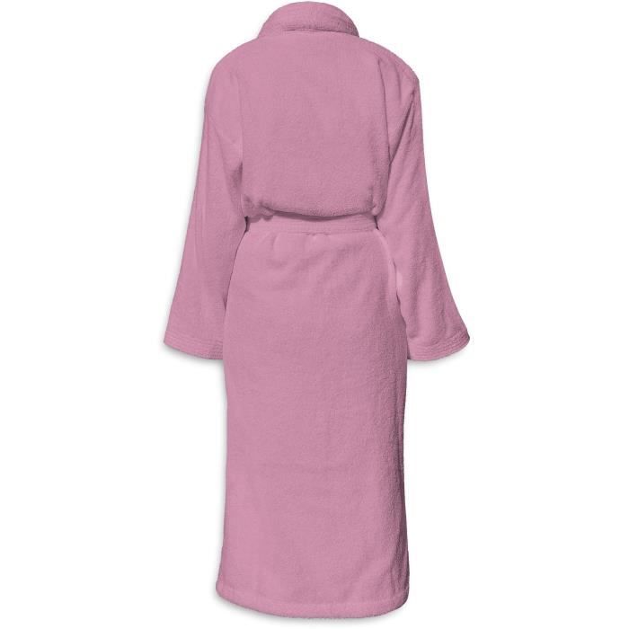 Bademantel  BADEZEIT  Größe M  100 % Baumwolle (500 g/m²)  Weich, saugfähig, Unisex  Rosa