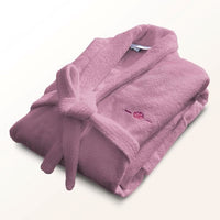 Bademantel  BADEZEIT  Größe L  100 % Baumwolle (500 g/m²)  Weich, saugfähig, Unisex  Rosa