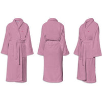 Bademantel  BADEZEIT  Größe L  100 % Baumwolle (500 g/m²)  Weich, saugfähig, Unisex  Rosa