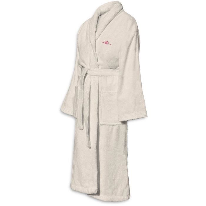 Bademantel  BADEZEIT  Größe L  100 % Baumwolle, 500 g/m²  Weich, saugfähig, Unisex  Ecru
