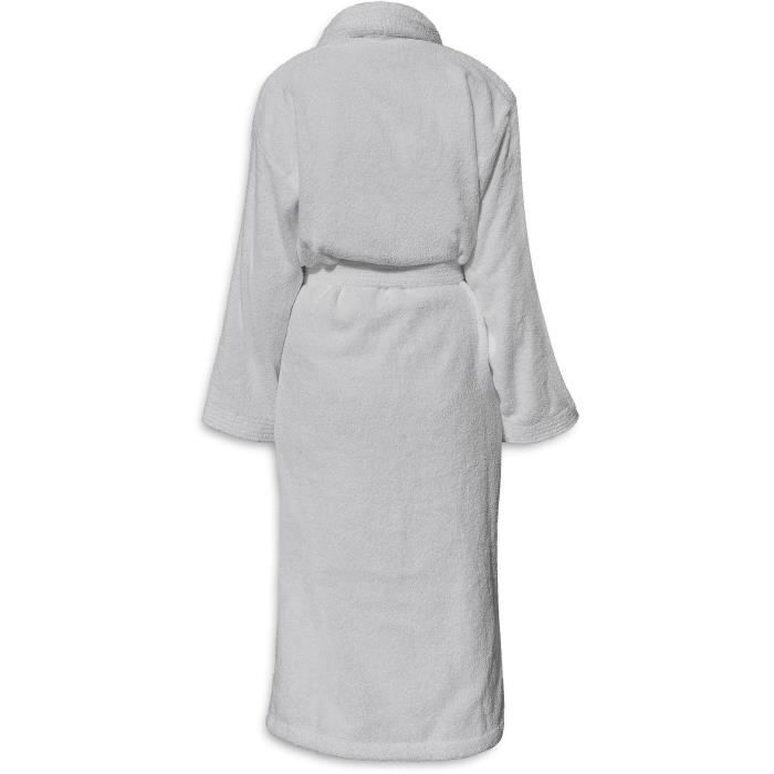 Bademantel  BADEZEIT  Größe L  100 % Baumwolle (500 g/m²)  Weich, saugfähig, Unisex  Hellgrau