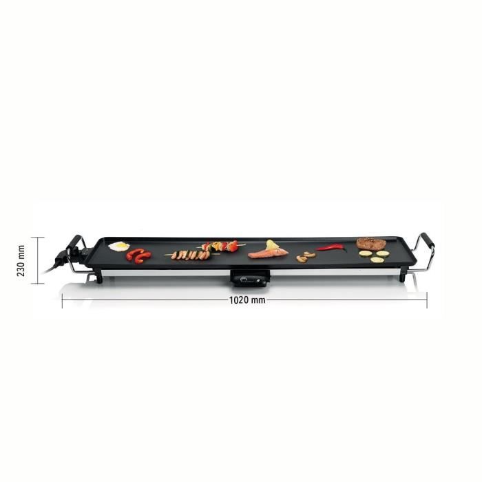 Little Balance 8239 HAPPY PLANCHA 90, Electric plancha 8-10 people, XXL anti-adhesive, all food, 200