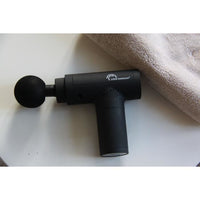Massage gun - LITTLE BALANCE - Sport Relax - 6 speeds - 4 heads - Black