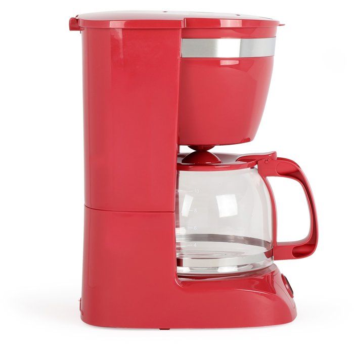 Elektrische Kaffeemaschine  LIVOO  DOD163RC  800 W  1,25 l  12 Tassen  Rot