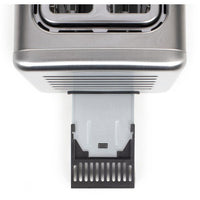 2-Scheiben-Digitaltoaster  LIVOO  DOD205  850 W  Touch-Bedienfeld  Grau/Schwarz