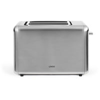 2-Scheiben-Digitaltoaster  LIVOO  DOD205  850 W  Touch-Bedienfeld  Grau/Schwarz