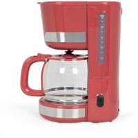 Elektrische Kaffeemaschine  LIVOO  DOD201RC  1000 W  1,5 l  12 bis 14 Tassen  Chilirot