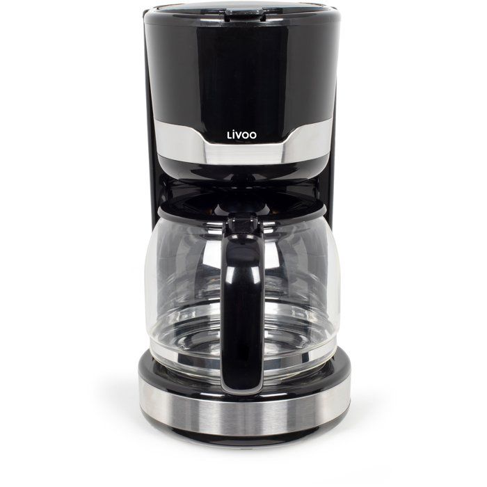 Elektrische Kaffeemaschine  LIVOO  DOD201N  1000 W  1,5 l  12 bis 14 Tassen  Schwarz