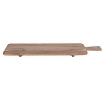Maxi-Aperitifbrett - LIVOO - MES151 - FSC-Akazienholz - 75 x 19,5 cm - Holzbeine