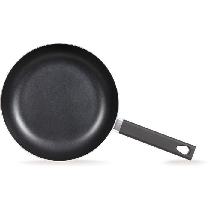 26 cm sauté pan - LIVOO - MEP153N - Non-stick, PFOA and PFOS free - Silicone handle - Suitable for a