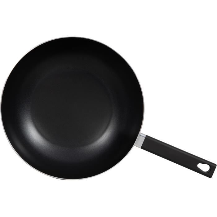 Premier Chef - Wok 32 cm - LIVOO - MEP156R - Non-stick without PFOA or PFOS - Silicone handle - All 