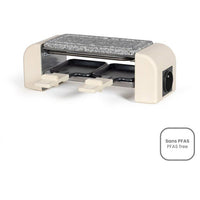 Anschließbarer Raclettegrill  LIVOO  DOC310C  2 Personen  450 W  Automatisches Thermostat