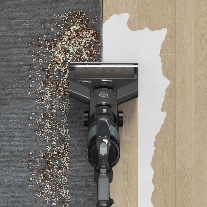 Kabelgebundener Besenstaubsauger - LIVOO - DOH143 CLEAN'UP - 600 W - 2 in 1 - 15 kPa - 80 dB - 2 Beh
