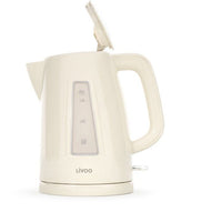 Wasserkocher  LIVOO  DOD184C  2200 W  1,7 l  360° drehbarer Sockel  Cremeweiß