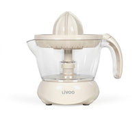 Elektrische Zitruspresse  LIVOO  DOD131C  25 W  1 großer und 1 kleiner Presskegel  700 ml  Cre