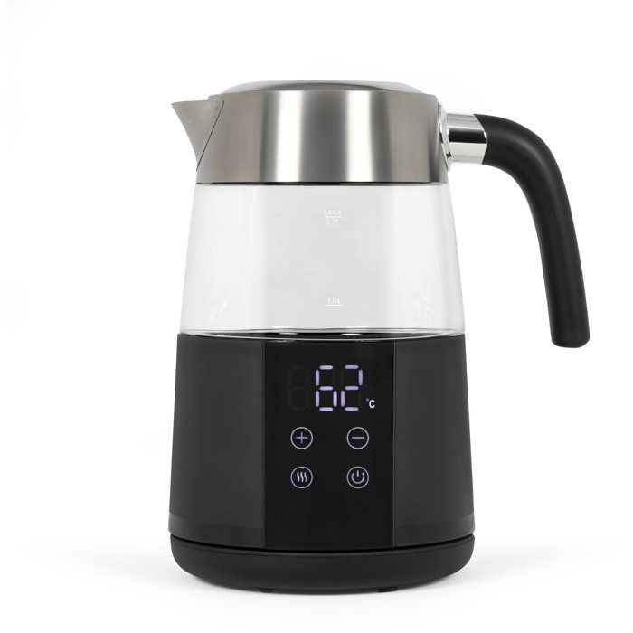 Digitaler Wasserkocher - LIVOO - DOD221N - 2200 W - 1,7 l - 360° drehbarer Sockel - Edelstahl