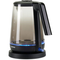 Wasserkocher  LIVOO  DOD216N  2200 W  1,7 l  Glas / Schwarz