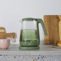 Wasserkocher  LIVOO  DOD216V  2200 W  1,7 l  Glas / Grün