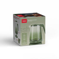 Wasserkocher  LIVOO  DOD216V  2200 W  1,7 l  Glas / Grün