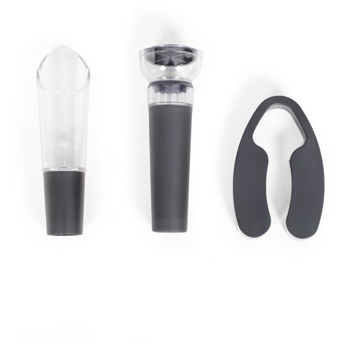 Rechargeable electric wine set - LIVOO - GS159 - Universal - 5 accessories - Works by pressure - Cap