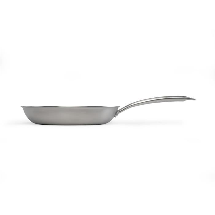 Brigade - 20 cm stainless steel frying pan - LIVOO - MEP157 - Triply stainless steel - Suitable for 