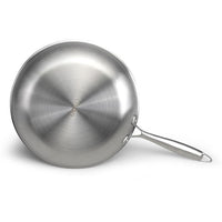 Brigade - 28 cm stainless steel frying pan - LIVOO - MEP159 - Triply stainless steel - Suitable for 
