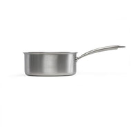 Brigade - 18 cm stainless steel saucepan - LIVOO - MEP160 - Triply stainless steel - Suitable for al