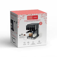 Multifunktionale Espressomaschine - LIVOO x Marmiton - DOD222CO - 20 bar Druck - 1350 W - Schwarz un