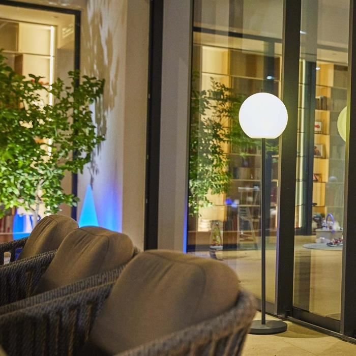 Floor lamp - LUMISKY - LUNY TALL - H150 cm - Scandinavian design metal base - Warm white and dimmabl