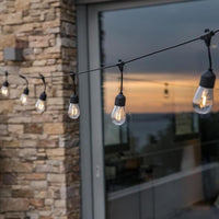 Solar light garland - LUMISKY - MAFY SOLAR - 6.50 m - 10 vintage filament bulbs - warm white LED