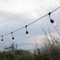 Solar light garland - LUMISKY - MAFY SOLAR - 6.50 m - 10 vintage filament bulbs - warm white LED