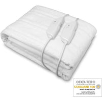 King Size MEZISANA heated topmelas - HU 676 XXL - 2 control elements, 150 x 160 cm, 4 temperature se