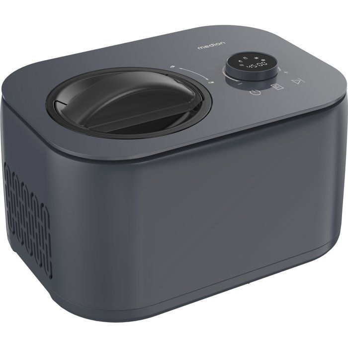 Eismaschine  MEDION  MD 100116  1 l  mit Kompressor  Funktionen: Eiscreme, Joghurt und Slush-Ei