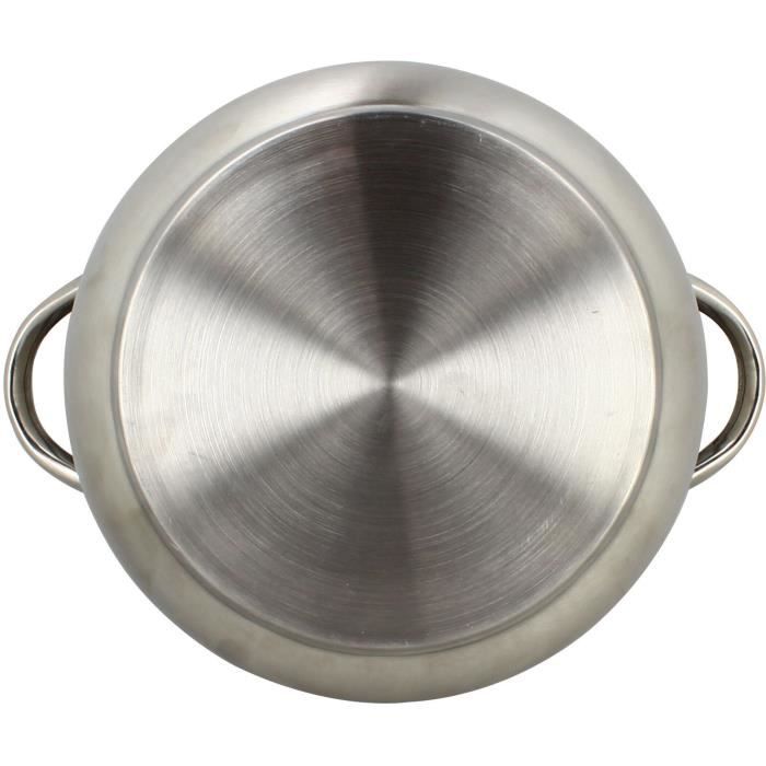 Couscoussier - MENASTYL - 4615450 - Stainless steel - 10 liters - Suitable for all hobs including in