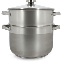 Couscoussier - MENASTYL - 4615450 - Stainless steel - 10 liters - Suitable for all hobs including in