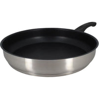 Frying pan - MENASTYL - 6020247 - Stainless steel - 28 cm - Suitable for all hobs including inductio