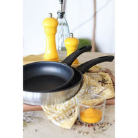 Frying pan - MENASTYL - 6020247 - Stainless steel - 28 cm - Suitable for all hobs including inductio