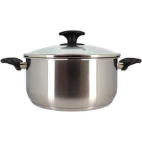 Dutch oven - MENASTYL - 6020256 - Stainless steel - 24 cm - Suitable for all heat sources including 