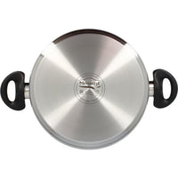Dutch oven - MENASTYL - 6020256 - Stainless steel - 24 cm - Suitable for all heat sources including 