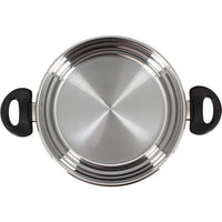 Dutch oven - MENASTYL - 6020256 - Stainless steel - 24 cm - Suitable for all heat sources including 